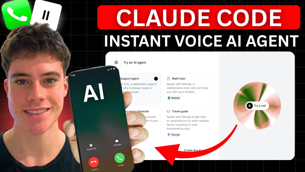 ElevenLabs voice agent creation tutorial with Claude Code