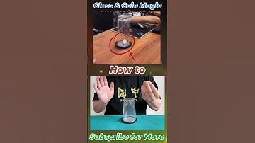 Glass & Coin Magic Trick Solved - Magic trick revealed 🤗😍