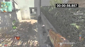 MW3 Worlds Fastest MOAB (87 Seconds!) - Ground War Domination on Resistance