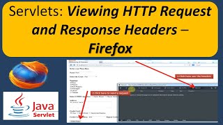 Servlets : View HTTP Request and Response Header - Firefox