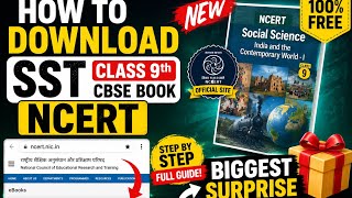 How to Download NEW NCERT Class 9 SST Book FREE 📚 | Official NCERT Website | CBSE 2026 screenshot 5