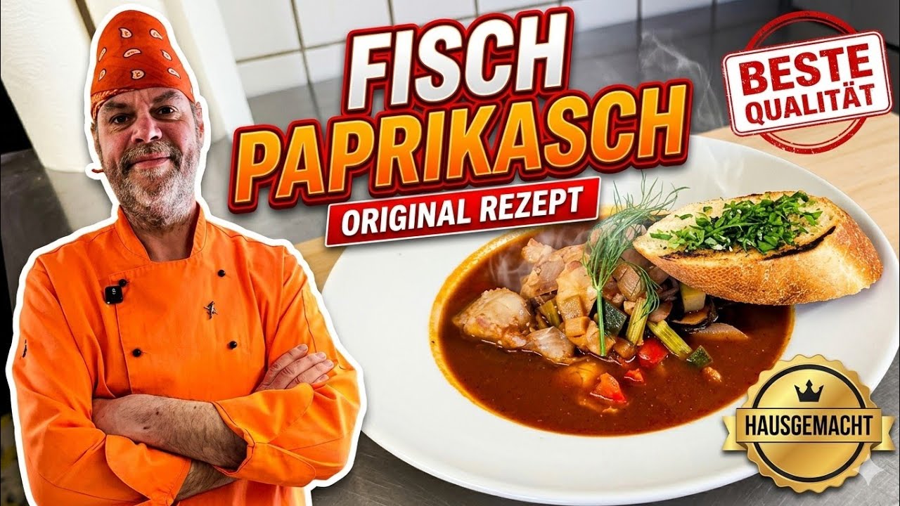 Papa’s Donau-Fischsuppe 🐟🔥 Familienrezept mit Karpfen, Wels & Paprika – Tradition pur!