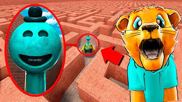 Can DOEY THE DOUGHMAN find me in a MAZE?! (Gmod Sandbox)