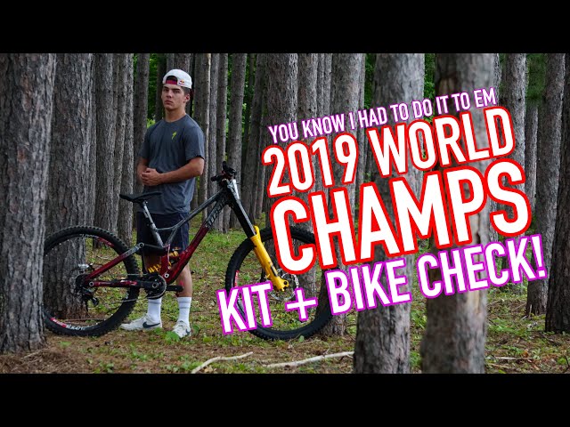 CHECK OUT MY SPECIALIZED DEMO & FOX KIT FOR WORLD CHAMPS AT MSA | Finn Iles