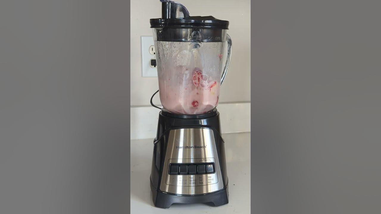 Hamilton Beach Smoothie Blender, 48 oz. Jar, 12 Blending Functions, Black,  50180F