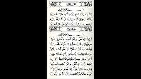 الشيخ سعد الغامدي من سورة الضحى الى سورة البينة