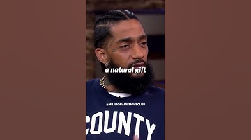 Nipsey Huste - "Be At War With The World And At Peace With Yourself.."