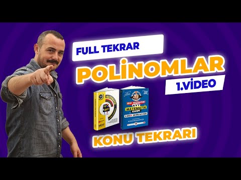 AYT Matematik Tekrar - Polinomlar 1 - Konu Tekrarı