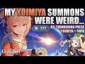 I prepared 777 SUMMONS and THIS happened... | Yoimiya & Sayu & Thundering Pulse | Genshin Impact