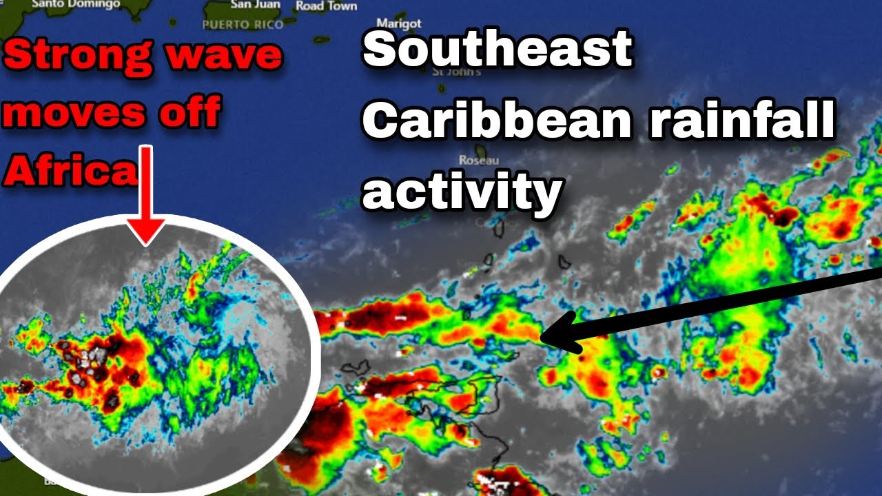 New, strong tropical wave off Africa, more rainfall in the eastern ...