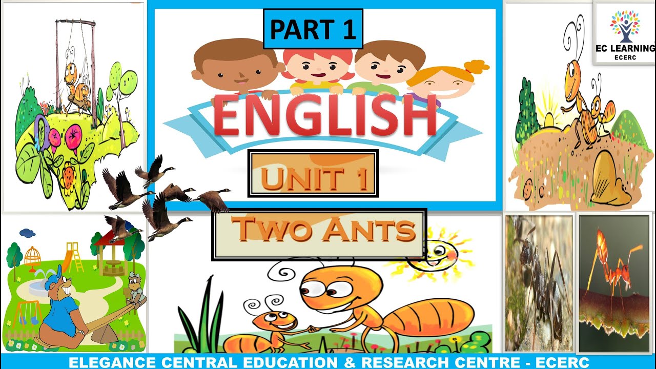 STD1_Chp1_English | PART1 | Two Ants | Primary Tutorial | EC Learning ...