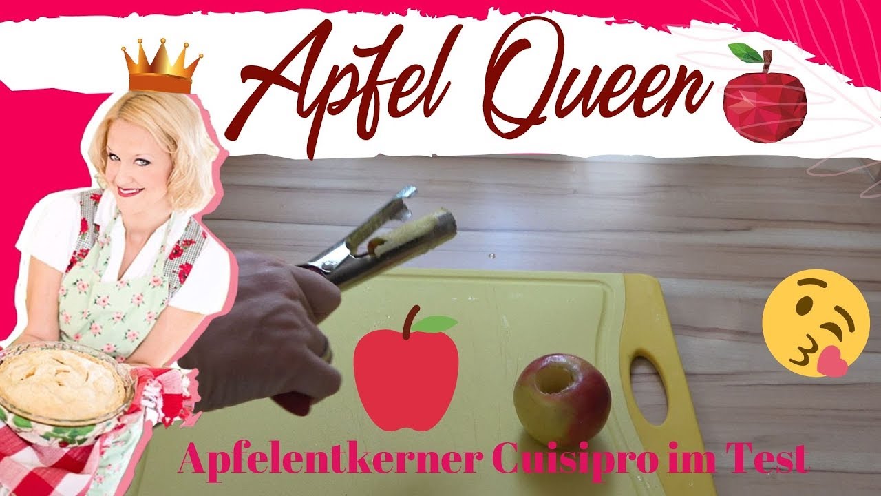 Apfelentkerner Cuisipro🍎 im Test Apfelausstecher