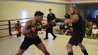 Muhammad Muhammad Vs. Julian Mister Kickboxing Bout.