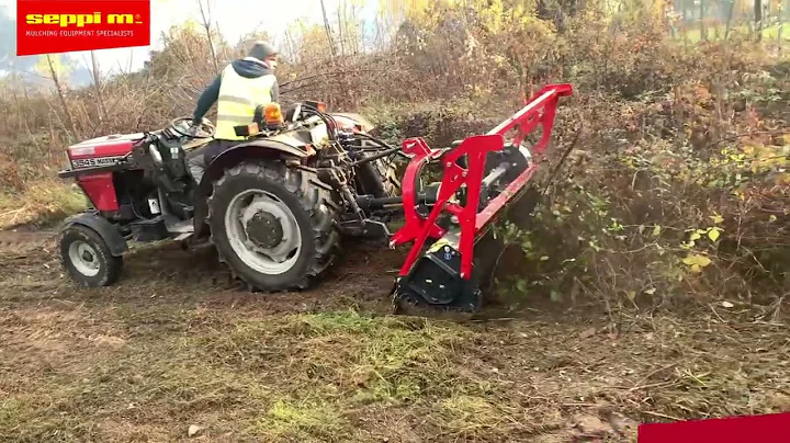 MICROFORST pto - the small but powerful SEPPI M. Forestry Mulcher