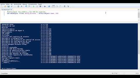 Analizar información sobre usuarios con PowerShell (1ª parte)