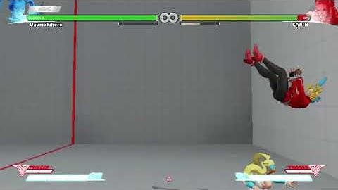 SFV: R.Mika V-Trigger corner setup | Same side and Cross up