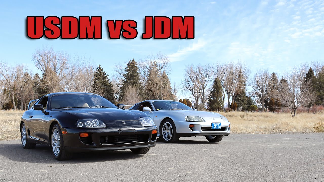 USDM Supra VS JDM Supra Differences