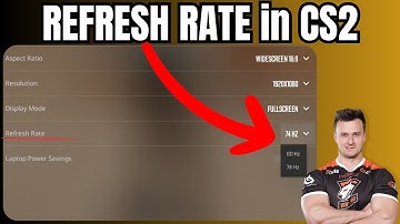 How to Change Refresh Rate in CS2 - Manage Refresh Rate in Counter-Strike 2 #cs2
