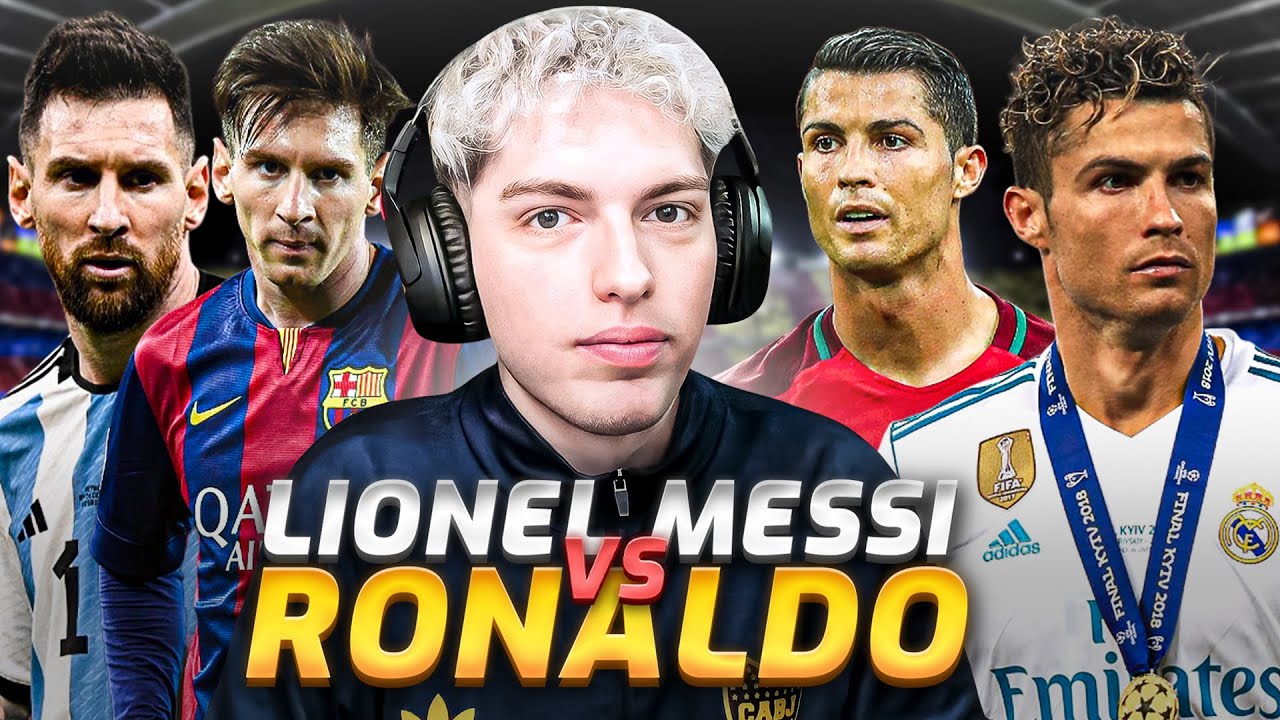 DAVOO XENEIZE REACCIONA A MESSI VS CR7 - RIVALIDAD HISTORICA