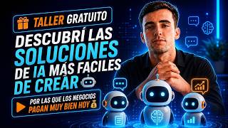 Descubrí las SOLUCIONES DE IA MÁS FACILES DE CREAR 🤖 por las que los negocios pagan muy bien HOY 💸