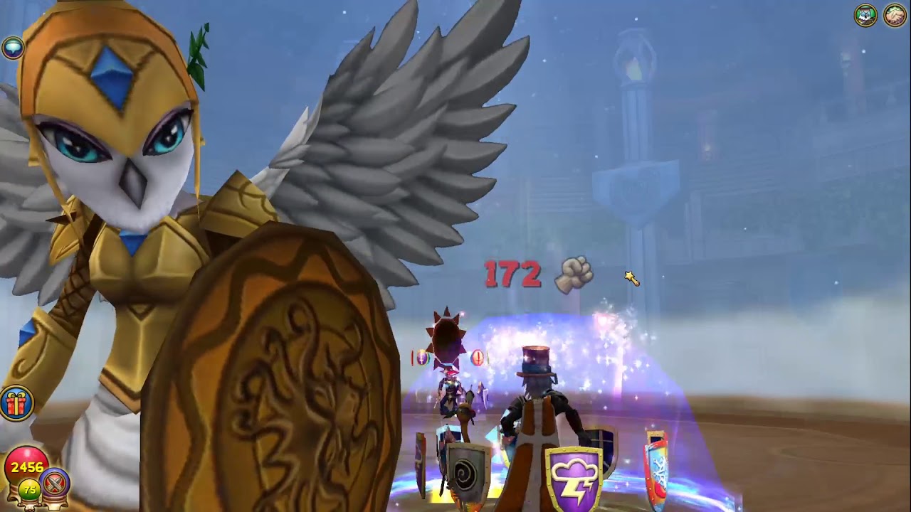 Wizard101 - Grand Ice PvP #3 - Facing lvl 75+ Balance