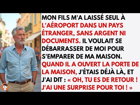 mon fils m’a abandonné à l’étranger, mais quand il est rentré chez lui, il a vu l’impensable…