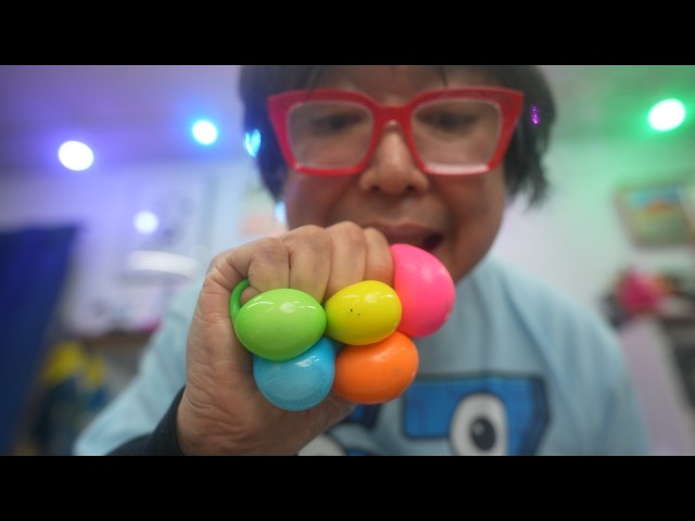 【ASMR】Satisfying Sticky Sounds for Sleep: Balls & Squishies
