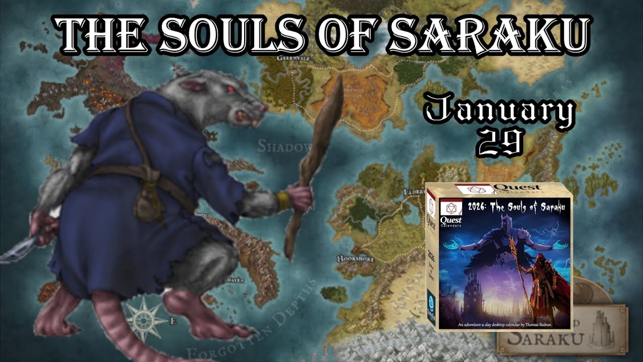 The Souls of Saraku: January 29 2026 - Quest Calendar