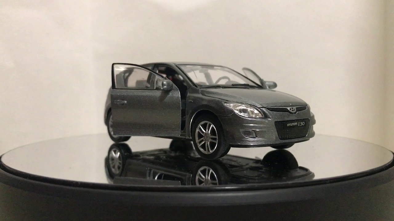 웰리 1:38 현대 i30 1세대(Welly Hyundai i30 FD Diecast) - YouTube