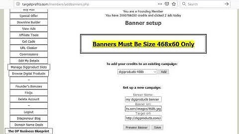 How to Set Up a Banner Ad