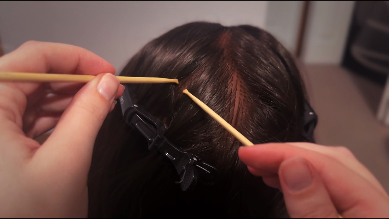 Relaxing ASMR Weird Kid Detailed Scalp Check (Massage, and Scratch)
