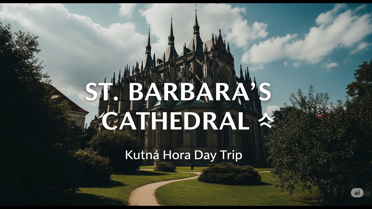 Kutná Hora Day Trip 🇨🇿 | St. Barbara’s Cathedral & Medieval Silver Town!