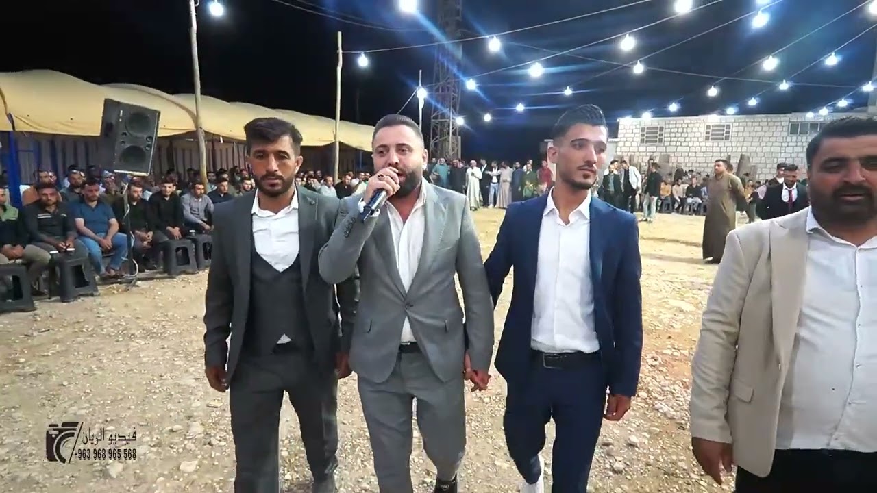 (1) صوت المنير يقدم زفاف العريس يوسف فاضل السعدو  الفنان محمد منير افراح الجيسات في قديران 26/9/2025