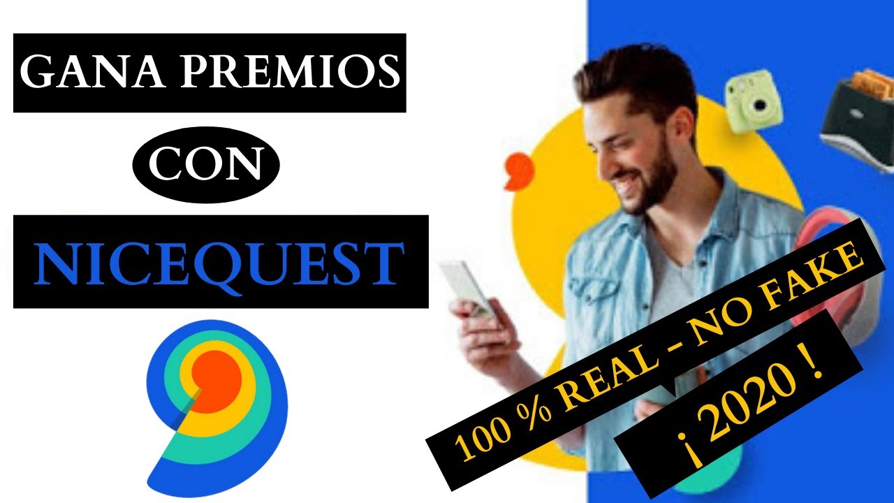 🔵 NICEQUEST 🚀 NUEVA Y MEJOR PÁGINA WEB PARA GANAR PREMIOS 2020 -[JUNIO] / 🤑 PRUEBA DE PAGO 100% REAL