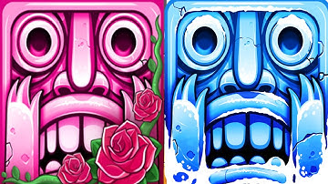 Temple Run 2 Frozen Shadows VS Winter Wasteland Android iPad iOS Gameplay HD