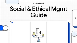 Module 3: Social and Ethical Responsibilities of Management EN