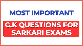 G.K. Questions for All Competitive Exams! screenshot 1