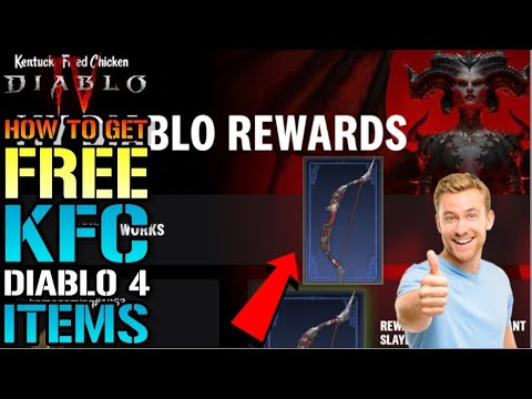 How to get the KFC Diablo 4 items - what to buy and how to redeem