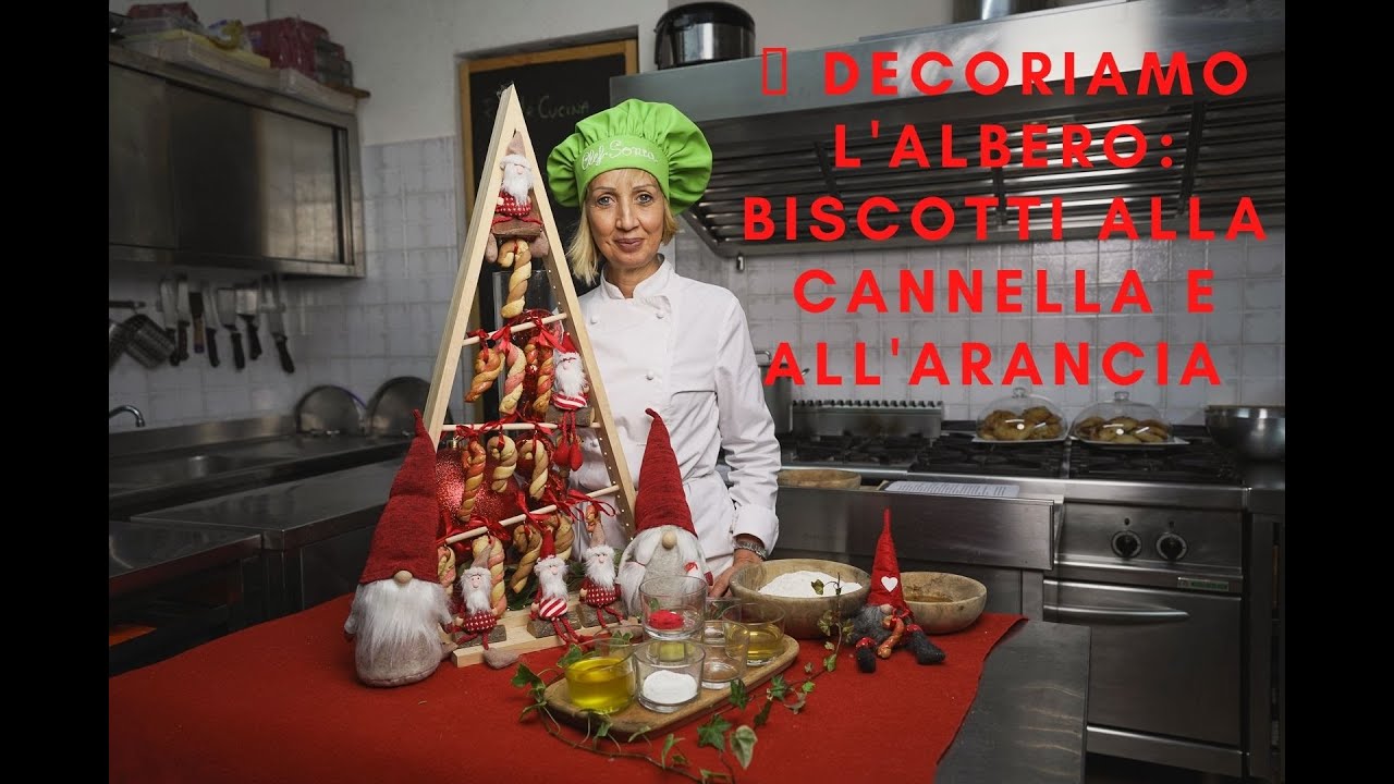 🎄Decorazioni per l'albero di Natale: biscotti cannella e arancia 🎄