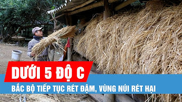 Bắc bộ tiếp tục rét đậm, vùng núi rét hại, có nơi xuống dưới 5 độ C
