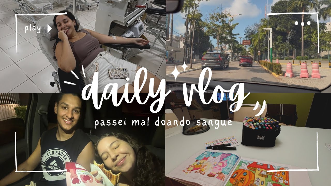 FUI DOAR SANGUE E PASSEI MUITO MAL