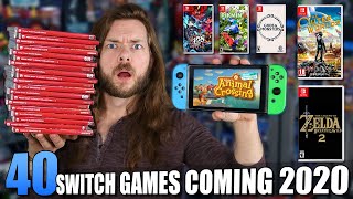 40 NEW Nintendo Switch Coming in 2020! -