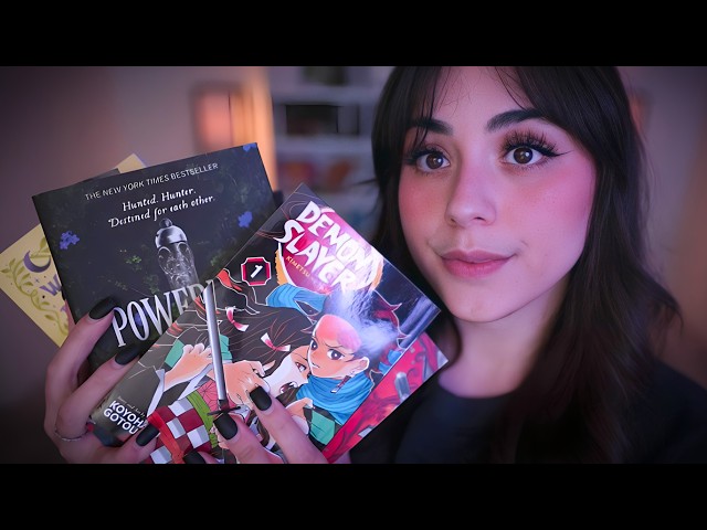 ASMR | Book Triggers & Reviews 📚✨ (Tapping, Reading, Page Turning)