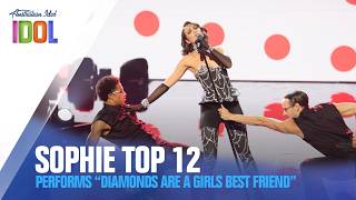 Sophie’s Sparkling “Diamonds Are A Girl’s Best Friend” | Top 12 Movie Week | Australian Idol