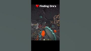 Minecraft Commands💎Ore Finder 💀pt.18 #minecraft #shorts