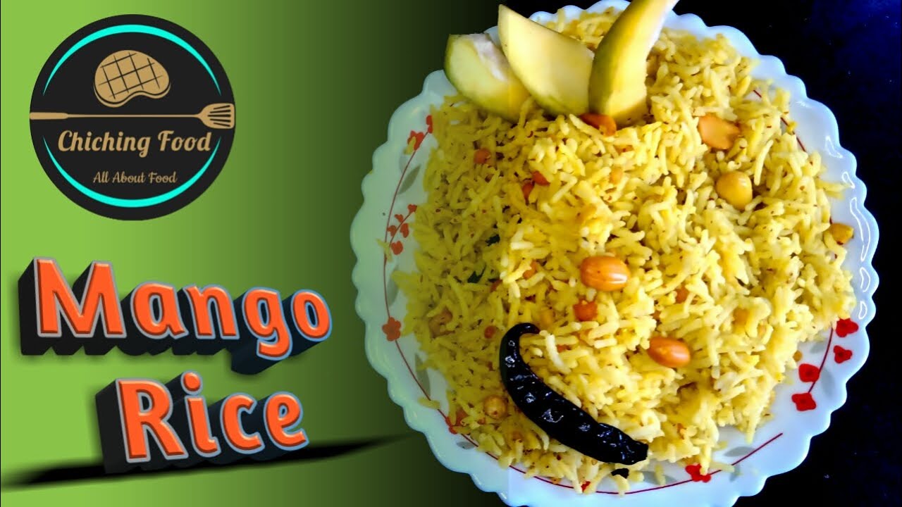 || Raw mango rice recipe || Quick & easy mango rice || South indian ...