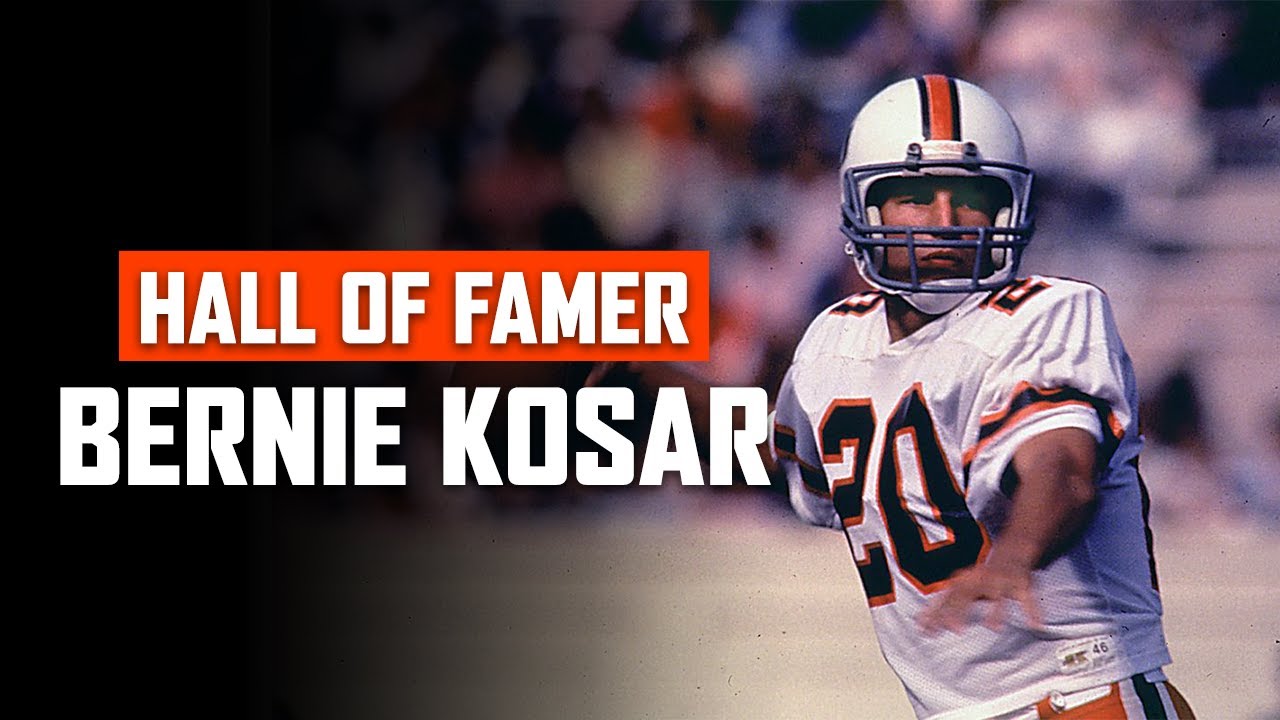 1983 National Champion Bernie Kosar The University Of Miami Hall Of 