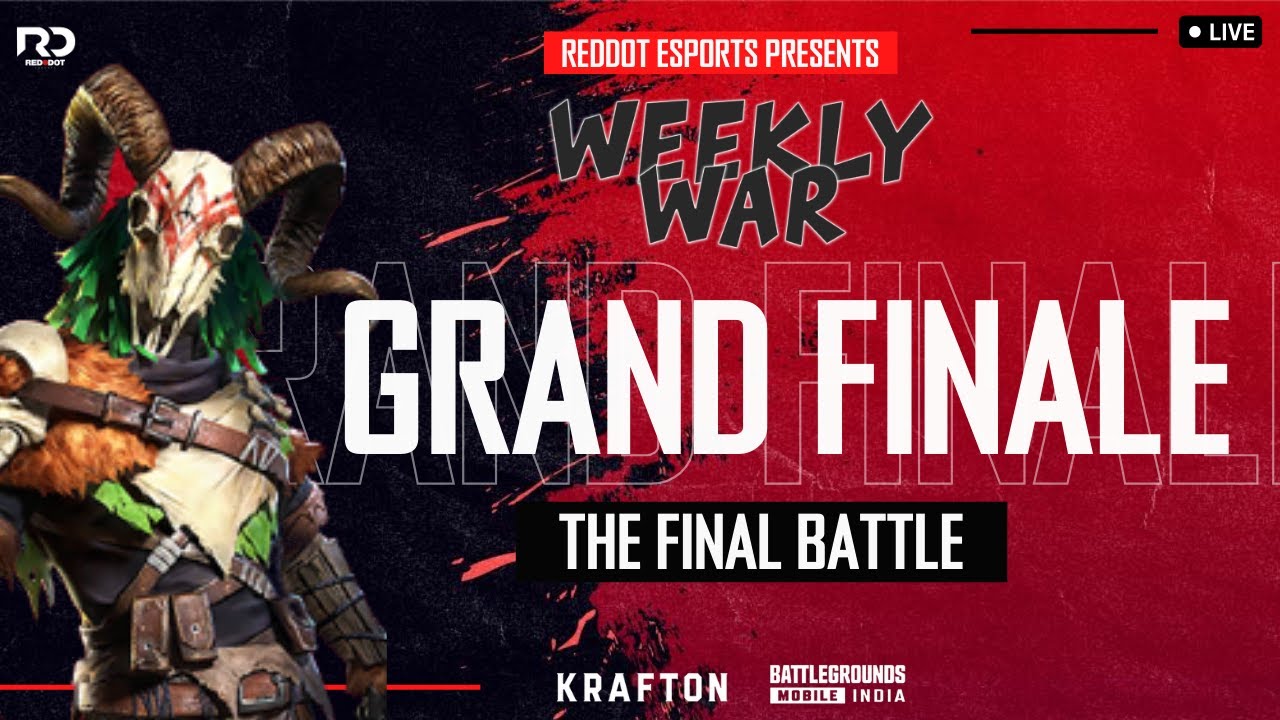 BGMI |WEEKLY WAR  |FINAL | LIGHTFORCE ESPORTS | REDDOT ESPORTS