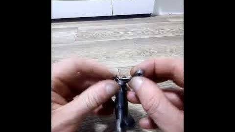 how to place a popped chain pin back in the link