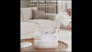 Sleep Better &amp; Breathe Easy 🌬️ Dreo 4L Cool Mist Humidifier Review | Ultra Quiet 36H Runtime